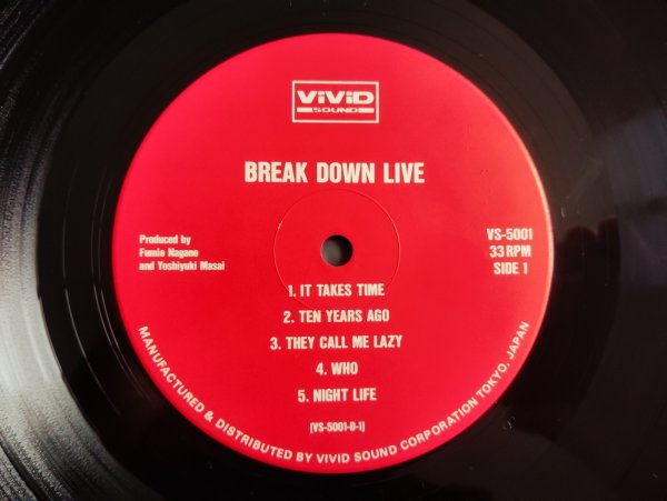画像5: Break Down - Blue Heaven / Live (5)