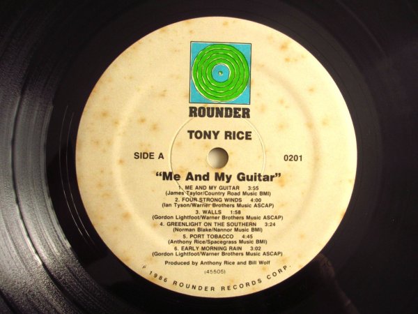 画像3: Tony Rice / Me And My Guitar  (3)